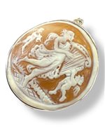 Pendente Mandile 1922 Donna Cammei  in Argento Conchiglia 2MCICM24 - 2MCICM24